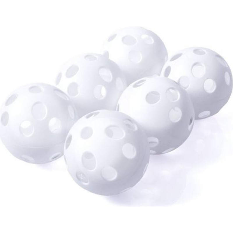 Vinex Floorball balls Vinex VPPB-S70S6 W HS-TNK-000009125 set of 6 pcs.