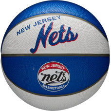 Wilson NBA Team Retro Brooklyn Nets Mini Ball WTB3200XBBRO (3)