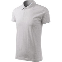 Malfini Single J. M MLI-20203 polo shirt light gray melange (S)