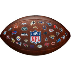Wilson Ball Wilson NFL JR Throwback FB 32 Team Logo Ball WTF1534XBNFL (7)