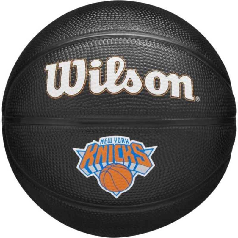 Wilson Team Tribute New York Knicks Mini Ball WZ4017610XB basketball (3)