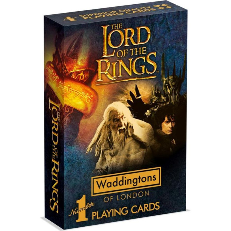 ''Winning Moves'' Winning Moves: Waddingtons No.1 - The Lord Of The Rings Playing Cards (WM00869-EN2)