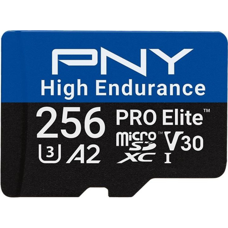 PNY Karta pamięci microsd pro elite high endurance 256g p-sdu256v32100phe-ge