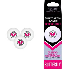 Butterfly R40+ table tennis balls *** 3 pcs S924903 (tenis stołowy)