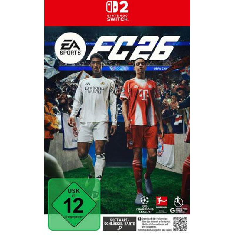 NSW2 EA Sports FC 26 (Game Key Card) Switch 2 video spēle