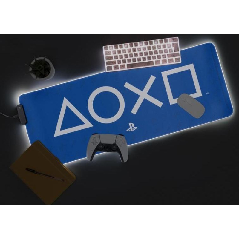 Paladone Playstation Light Up Desk Mat