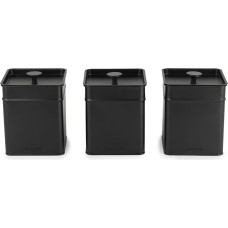 Salter BW124571EU7 Kuro 3-Piece Canister Set