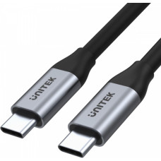 Unitek Kabel usb-c - usb-c pd 100w, 5gbps, 4k60hz, 2m, m/m; c14091abk