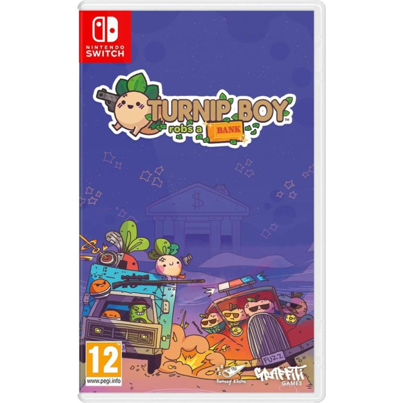 Graffiti Games NSW Turnip Boy Robs a Bank