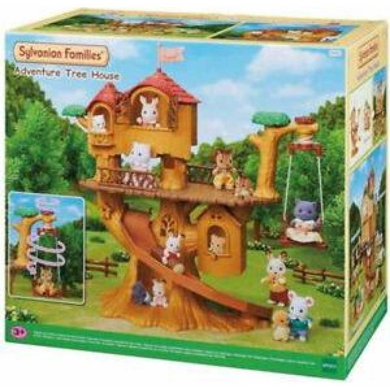 Sylvanian Families - Adventure Tree House- Toy - rotaļlieta