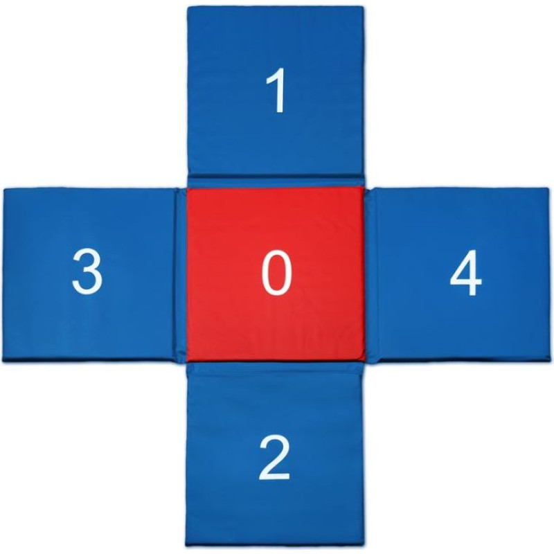 SMJ CROSS mat 150x150x2 cm foldable SMJ sport MC-02