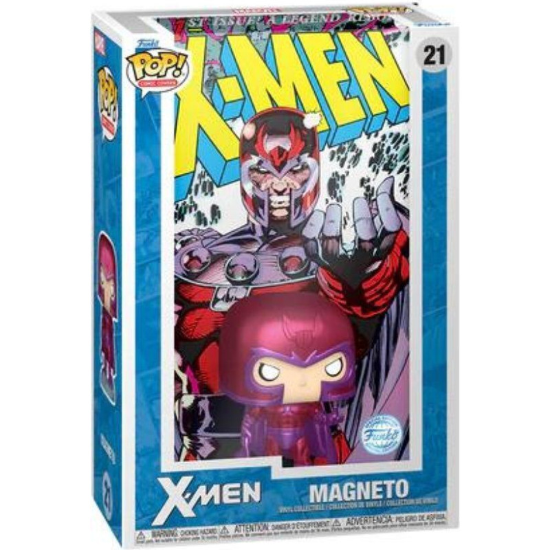 Funko Pop! Comic Covers Marvel: X-Men - Magneto (Special Edition) #21 Vinyl Figure