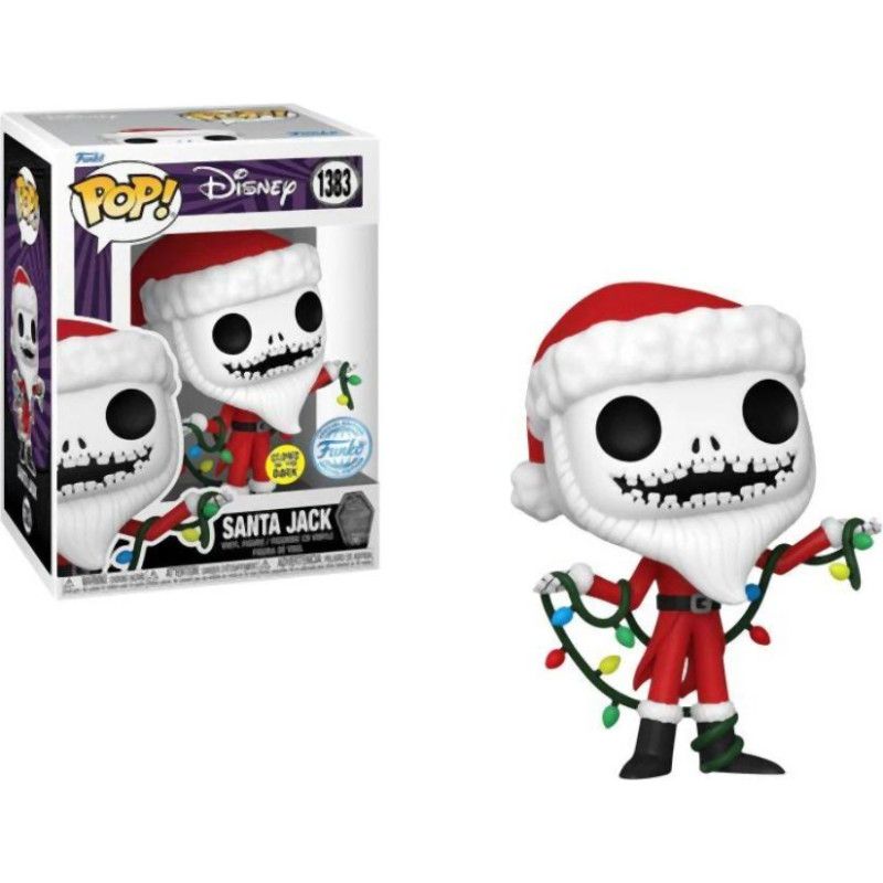 Funko Pop! Disney: The Nightmare Before Christmas 30th - Santa Jack Skellington (Scented) (Special Edition) #1383 Vinyl Figure