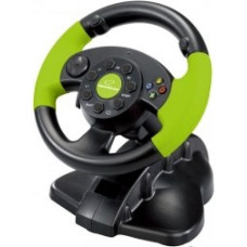 Esperanza EG104 steering wheel (PC, Xbox 360; black and green)