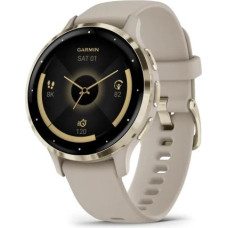 Garmin Venu 3S 41mm grey/soft gold (010-02785-02)