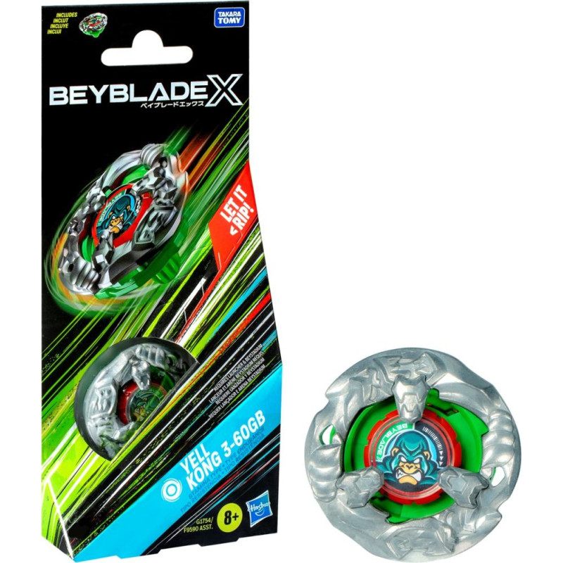 Hasbro Bey Blade X: Booster Single Top - Yell Kong (G1754)