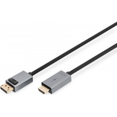 Digitus Kabel adapter displayport - hdmi 4k 30hz dp/hdmi m/m 3m