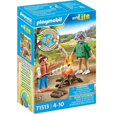 Playmobil Zestaw figurek my life 71513 ognisko z piankami