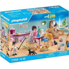Playmobil Zestaw z figurkami my life 71744 kocia kawiarnia