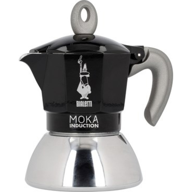 Bialetti kawiarka new moka induction 6tz czarna