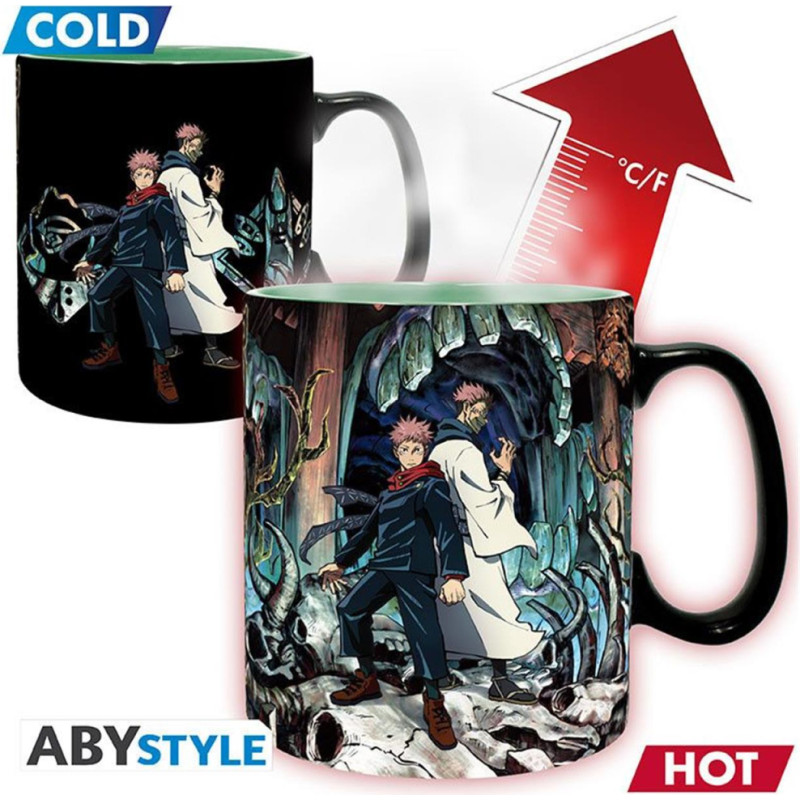 Abysse : Jujutsu Kaisen - Itadori & Sukuna Heat Change Mug (460ml) (ABYMUGA511)