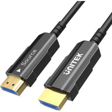 Unitek kabel hdmi optyczny 2.0 aoc 4k 60hz 10m