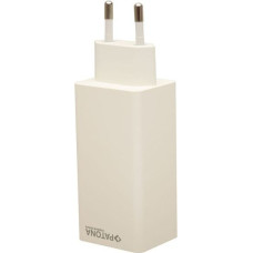 Patona premium ładowarka gan pd100w 2xusb-c 1xusb-a pd3.0 qc3.0 kolor biały