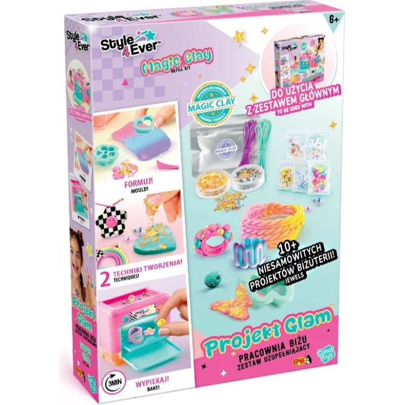 Epee Zestaw kreatywny projekt glam, pracownia bizu - zestaw uzupełniający