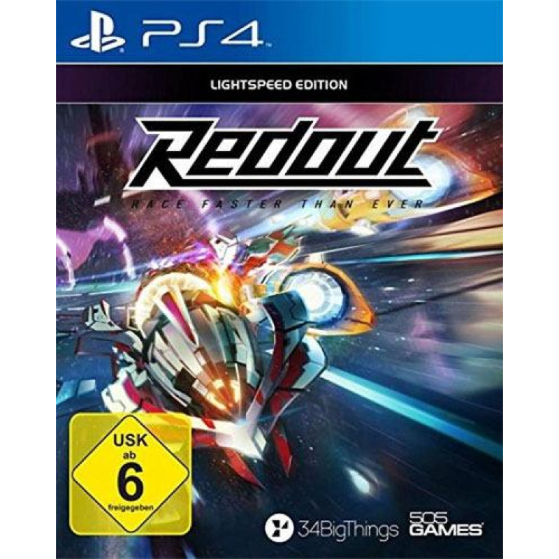 PS4 Redout Lightspeed Edition Playstation 4 video spēle
