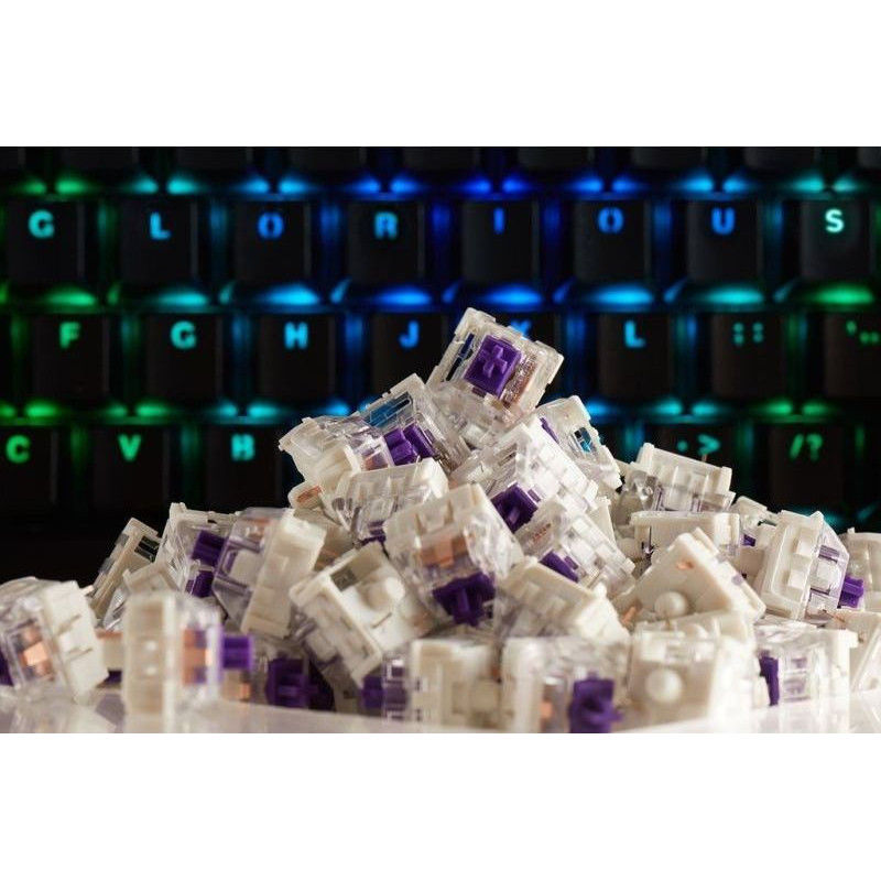 Glorious PC Gaming Race KAI-PURPLE Input Device Parts Keyboard Switches