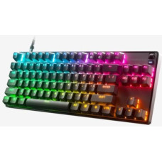 SteelSeries Gaming Keyboard Apex 9 TKL Gaming keyboard Durable and Portable, the detachable USB-C braided cable can withstand the wear and tear of daily life RGB LED light US Wired OptiPoint Optical