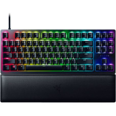 Razer Hunter V2 Numpad Gaming Keyboard, Optical, RGB LED, USA, Black, Wired, Clicky Purple Switch