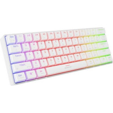GENESIS THOR 660 G2 US WHITE WIRELESS RGB MECHANICAL GATERON RED GAMING KEYBOARD