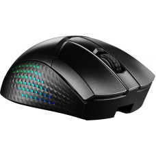 MSI CLUTCH GM51 LIGHTWEIGHT WIRELESS Gaming Mouse Right Side RF Wireless + Bluetooth + USB Type-C Optical 26000 DPI