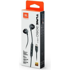 JBL Słuchawki douszne jbl tune 305c czarny