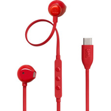 JBL Słuchawki douszne jbl tune 305c czerwony