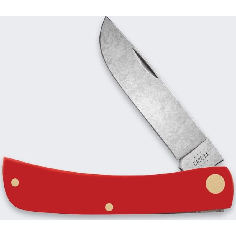 No Name Nóż case american workman sodbuster junior red