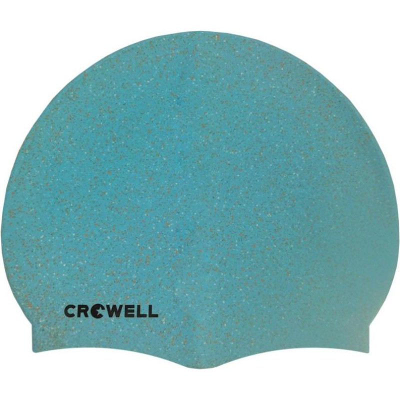 Crowell Recycling Pearl Silicone Swim Cap Light Blue Color 6