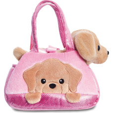 Fancy Pals AURORA Fancy Pals plīša rotaļlieta labradors somiņā, 20 cm