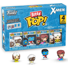Funko Bitty Pop! 4-Pack: X-Men - Rogue, Nightcrawler, Gambit, Storm Vinyl Figures