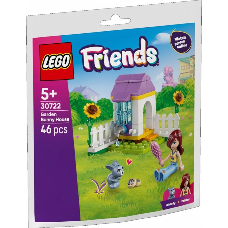 Lego Klocki friends 30722 domek króliczka w ogrodzie
