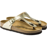 Birkenstock Gizeh Birko-Flor Gold women's flip-flops (1016109) (38.0)