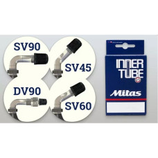 Rubena inner tube SV90/90 12 1/2 x1.75-2.45 47/62-203