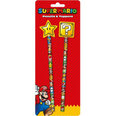 ''Pyramid Shop.com'' Pyramid Nintendo: Super Mario - Core Pencil Topper 2Pk (SR73432)