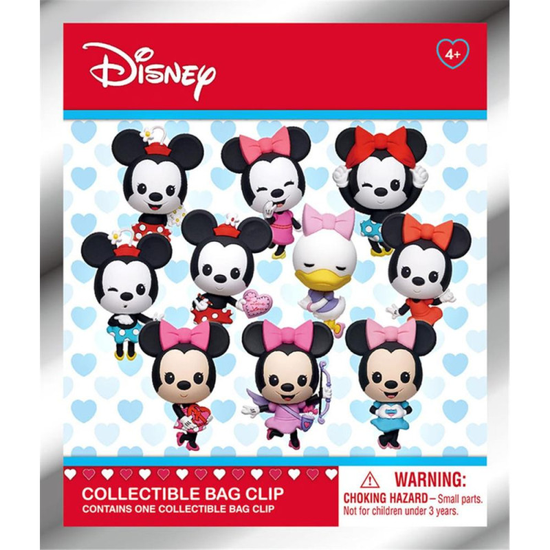 Monogram International Monogram Disney: Minnie (Blind Bag/Random) 3D Foam Bag Clips Figures