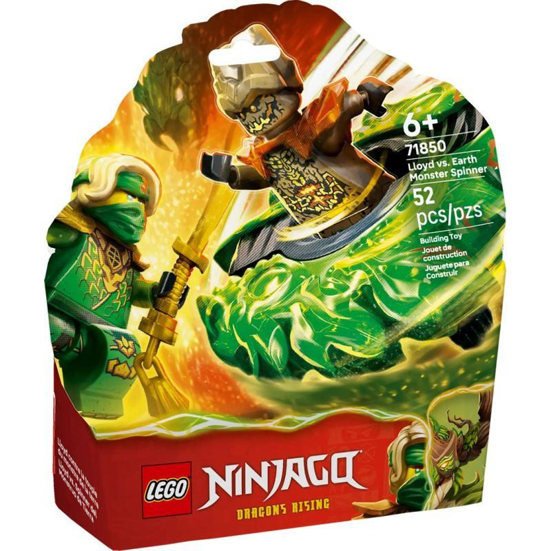 Lloyd LEGO NINJAGO 71850 Lloyd vs. Elemental Monster Spinner Battle