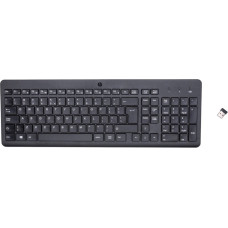 Hewlett-Packard Klawiatura hp 220 wireless keyboard bezprzewodowa czarna 805t2aa