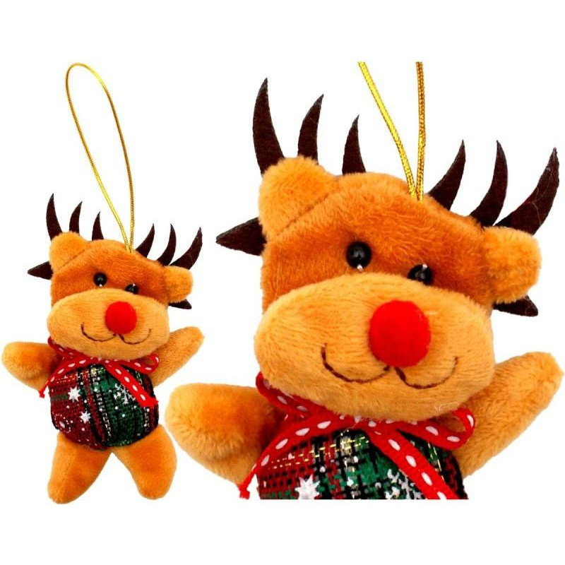 CHRISTMAS REINDEER BALL PENDANT 22CM