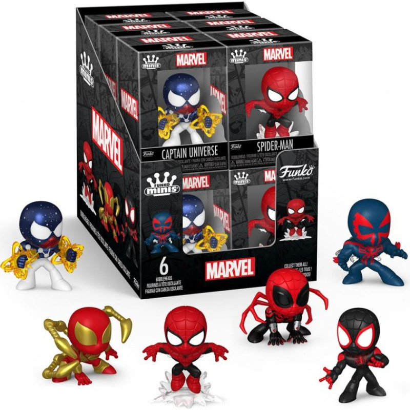 Funko Minis: Marvel - Spider-Man Comics (Random) Bobble-Head Vinyl Figures