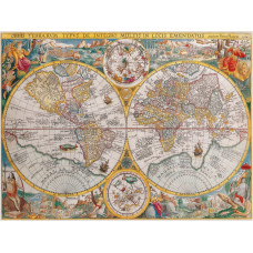 Ravensburger Puzzle: World Map 1594 (1500pcs) (12000716)